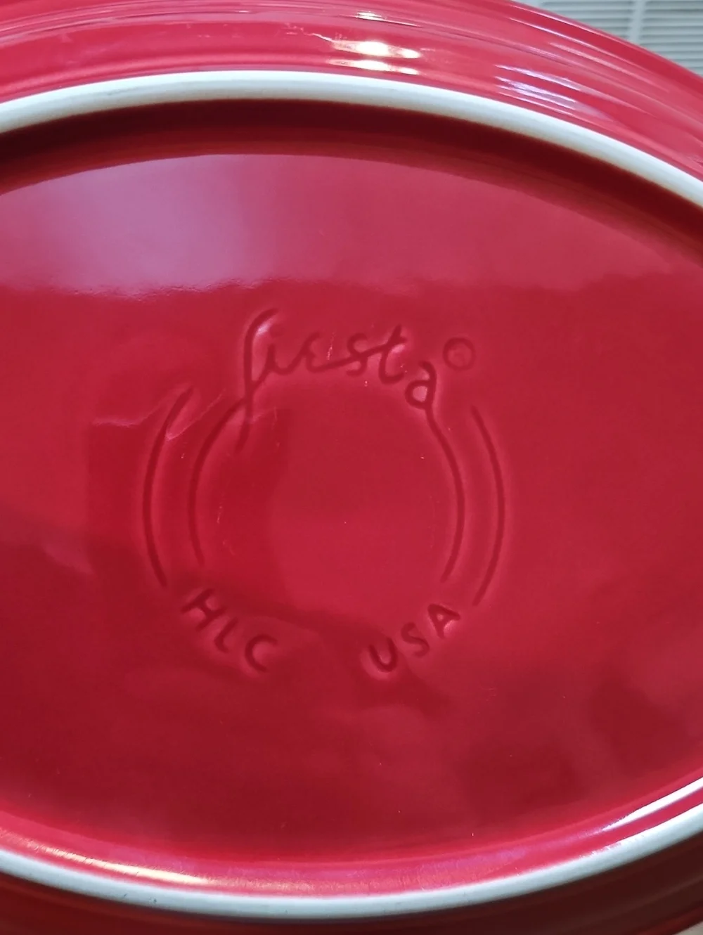 Fiesta Scarlet 9x13 Platter